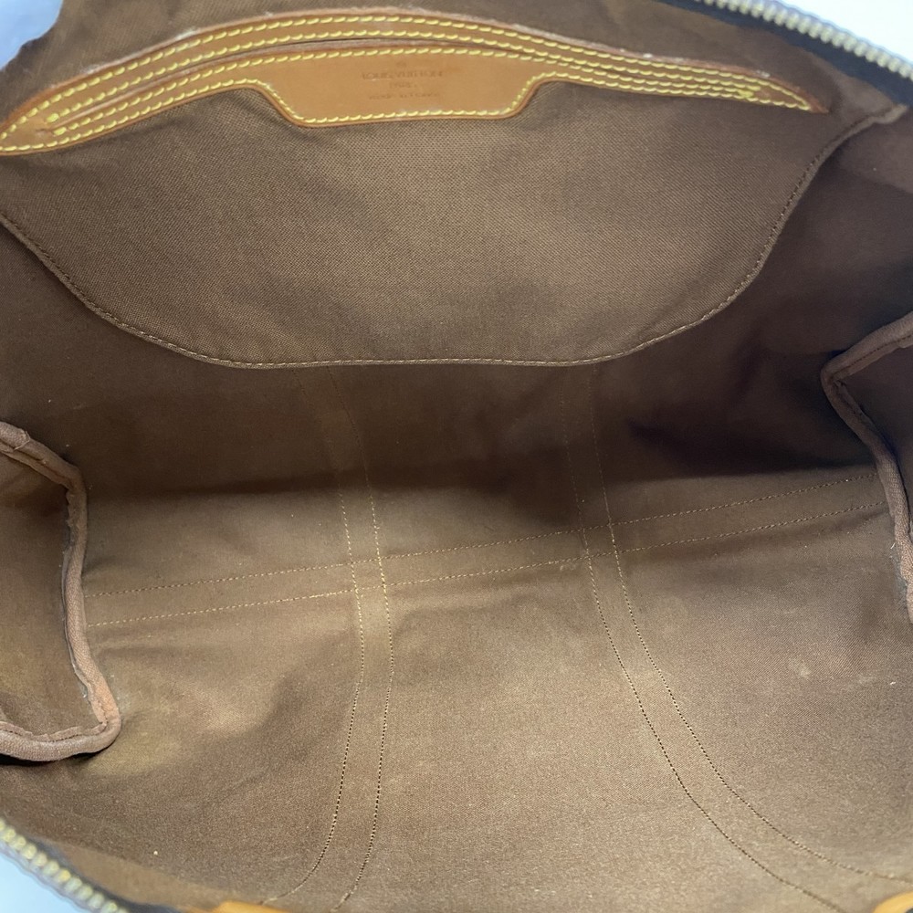 Louis Vuitton Boston Monogram Flannery Brown Bag View 4